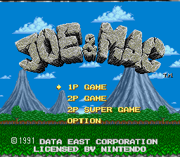 Joe & Mac 3 screenshot 2 for Super Nintendo
